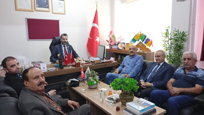 Dr. Abdullah AKGÜNEŞ Beyefendiyi Makamında Ziyaret